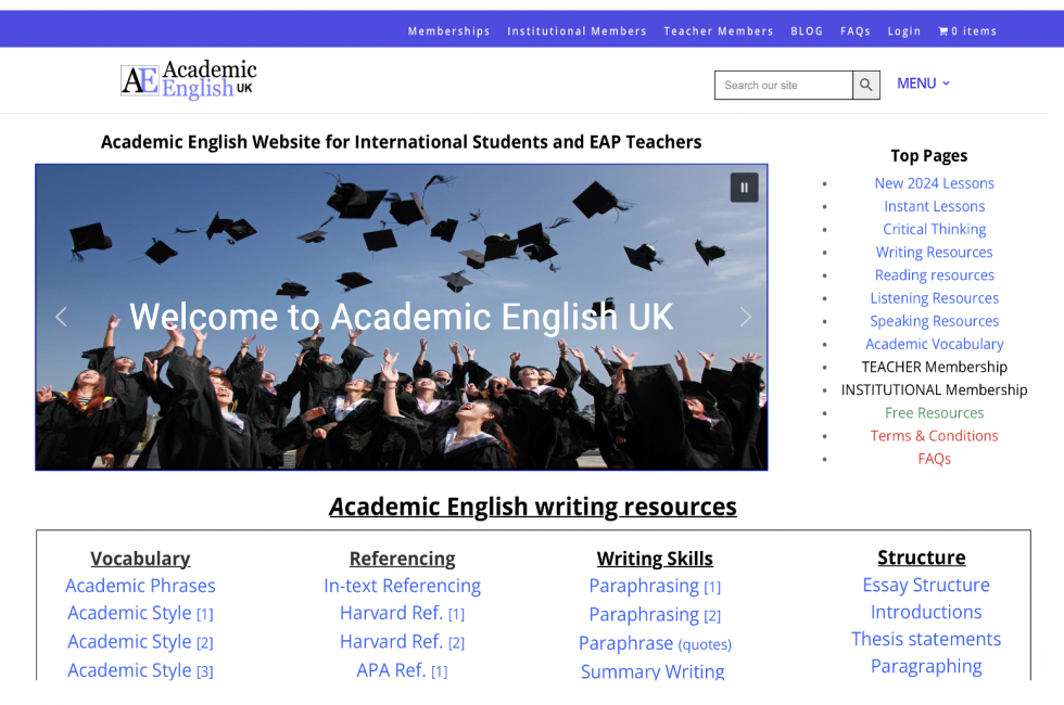 About Us at Academic English Courses